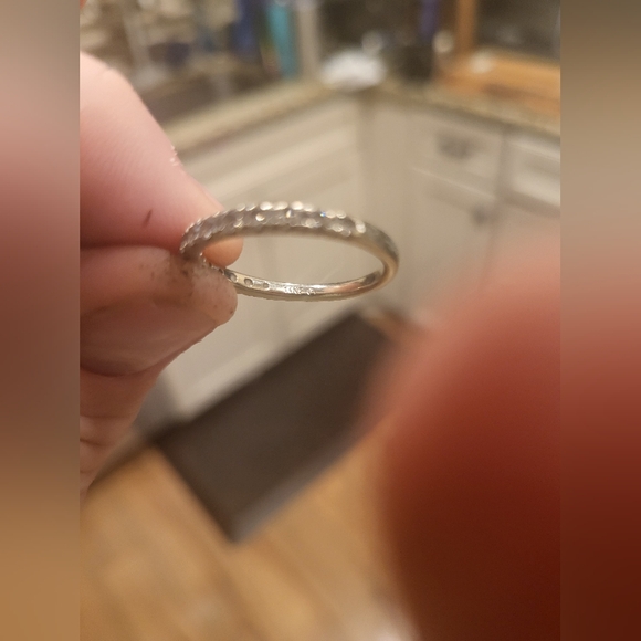 14k Diamond thumb ring - Picture 6 of 6